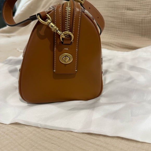 Coach Ruby satchel 25 in signature textile jacquard - Picture 10 of 12